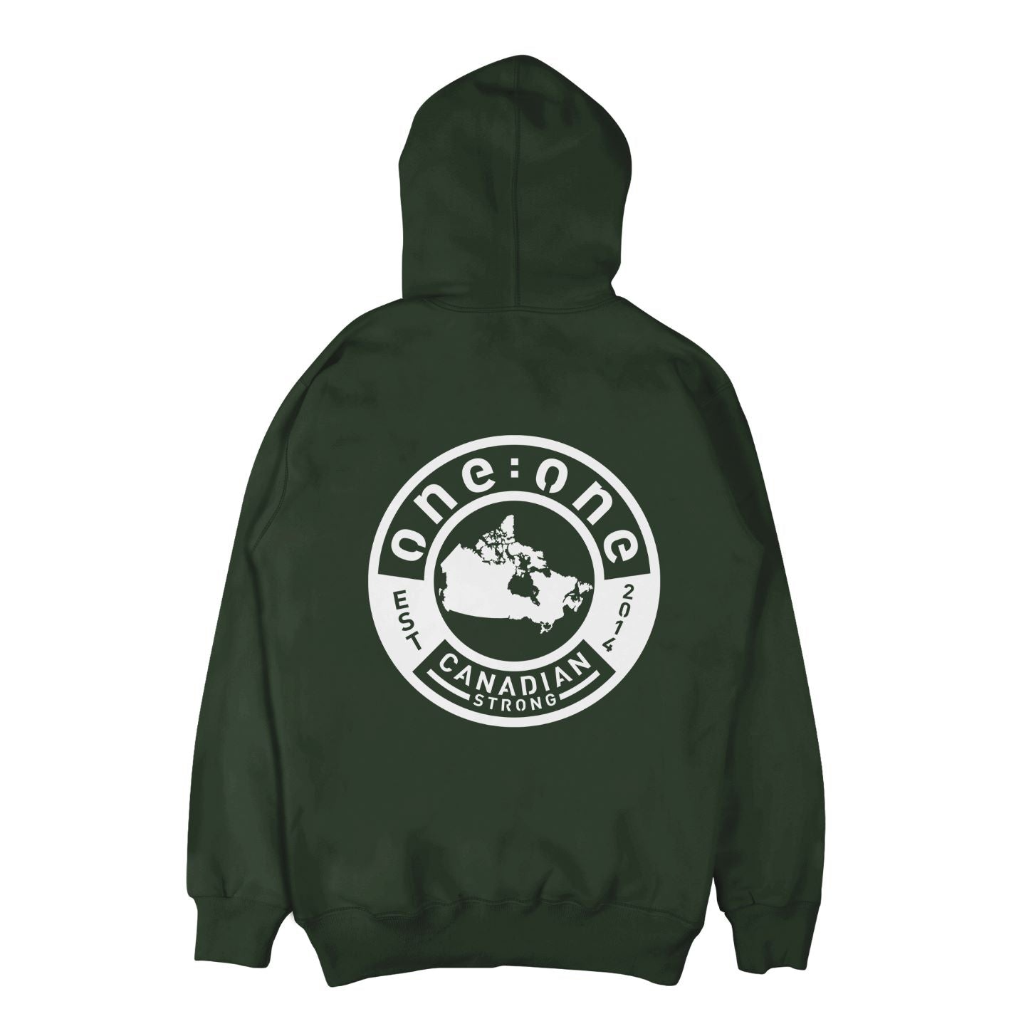Canadian Forest Hoodie - Forest Green